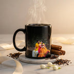 Bazinco Personalized Magic Mug – Color Changing Photo Coffee Mug, Custom Couple Photo Ceramic Mug for Anniversary, Birthday, Wedding & Special Gifts