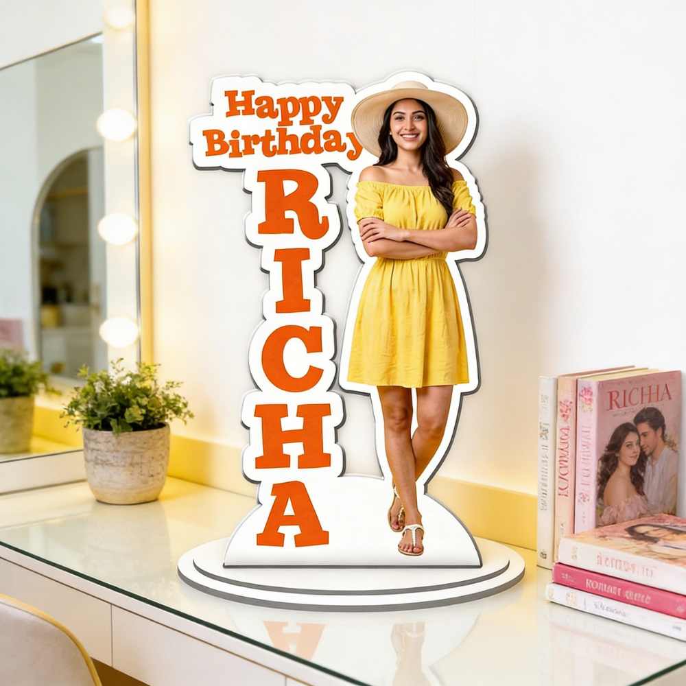 Bazinco birthday girl caricature
Personalised birthday gift for her India
Custom birthday photo gift for women
Unique birthday gift for girlfriend India
Custom name birthday standee personalised
Birthday girl personalised photo gift
Happy birthday custom photo cutout India
Personalised gift for wife birthday
Custom acrylic birthday standee India
Birthday gift for best friend 
