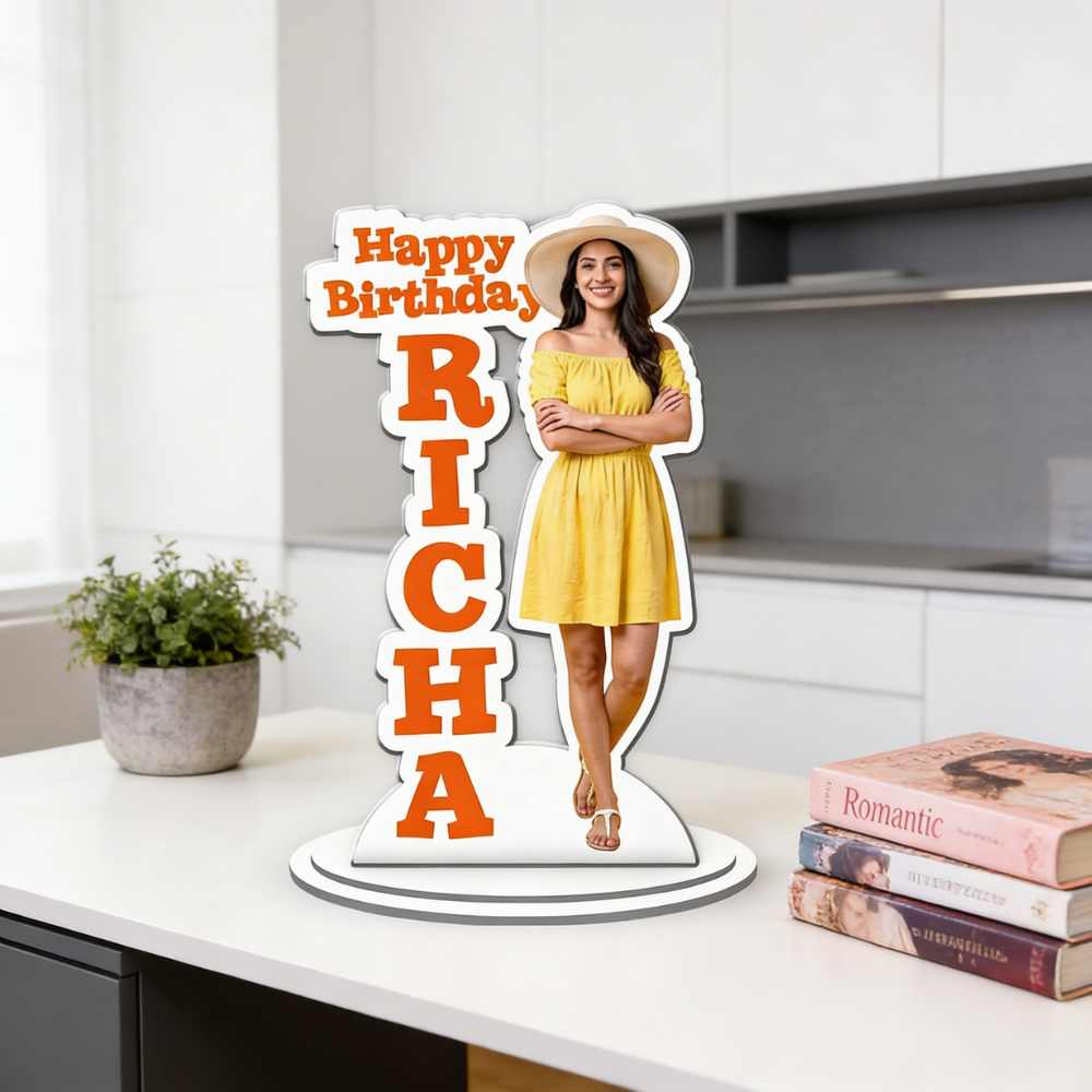 Bazinco birthday girl caricature
Personalised birthday gift for her India
Custom birthday photo gift for women
Unique birthday gift for girlfriend India
Custom name birthday standee personalised
Birthday girl personalised photo gift
Happy birthday custom photo cutout India
Personalised gift for wife birthday
Custom acrylic birthday standee India
Birthday gift for best friend 
