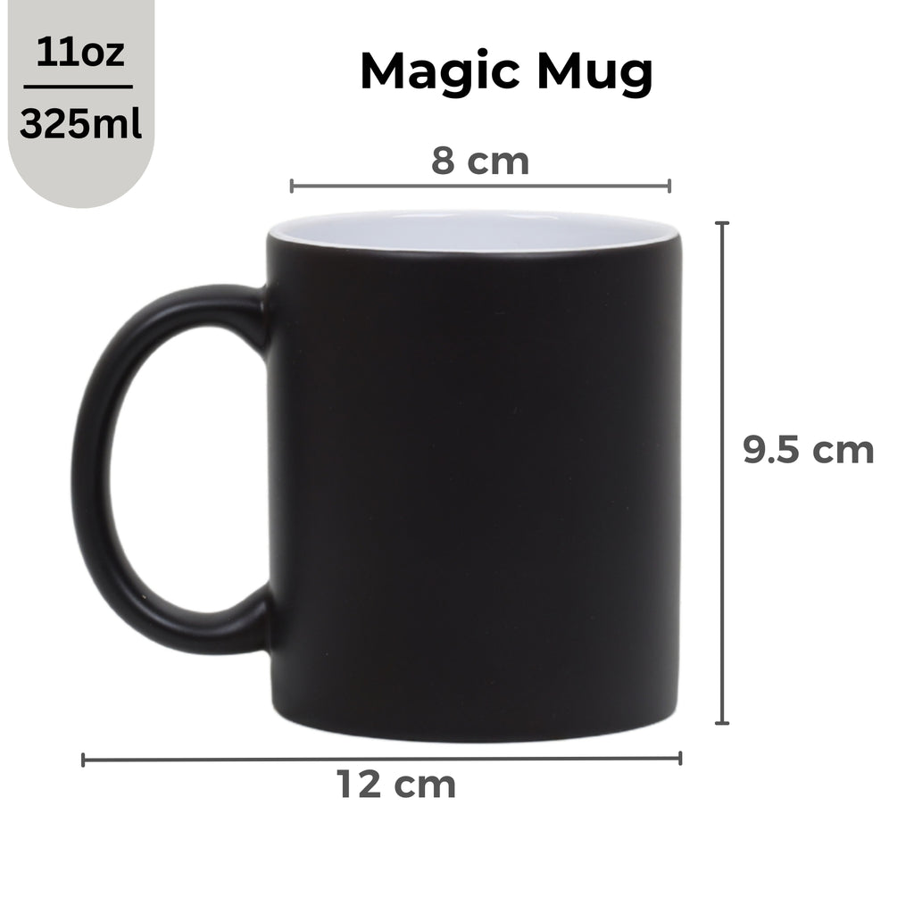 photo magic mug, custom heat changing mug, couple photo mug, personalized coffee mug with picture, romantic gift mug