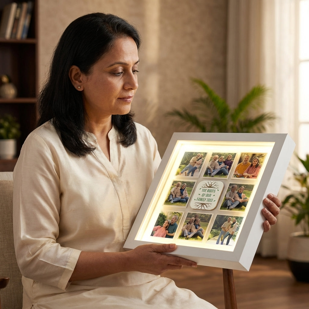 Bazinco mothers day gifts
personalized keepsake gift
custom photo gift ideas
LED photo collage frame
gift for mom from daughter
emotional gift for mother
custom family photo frame
bazinco personalized gifts