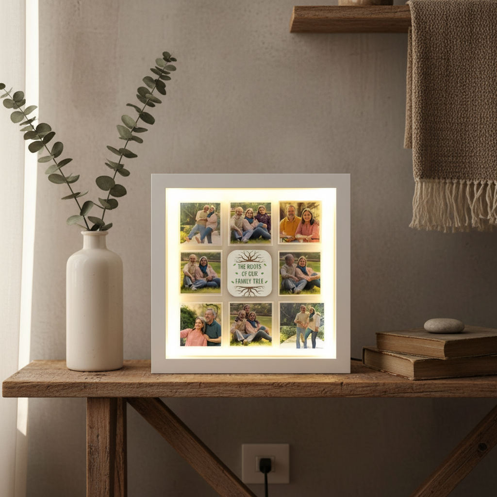 Bazinco mothers day gifts
personalized keepsake gift
custom photo gift ideas
LED photo collage frame
gift for mom from daughter
emotional gift for mother
custom family photo frame
bazinco personalized gifts