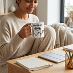 Bazinco You Did It Funny Motivational Mug | Inspirational Ceramic Coffee Mug | Positive Quote Coffee Cup | Office Desk Gift | 325 ml