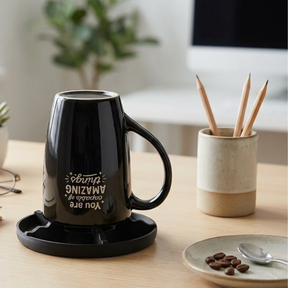 Bazinco Eco-Friendly PLA Drying Stand – Biodegradable Multipurpose Mug & Bottle Drying Holder