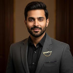 Bazinco Personalized Name Lapel Pin with Chain | Custom Signature Brooch for Blazer & Suit