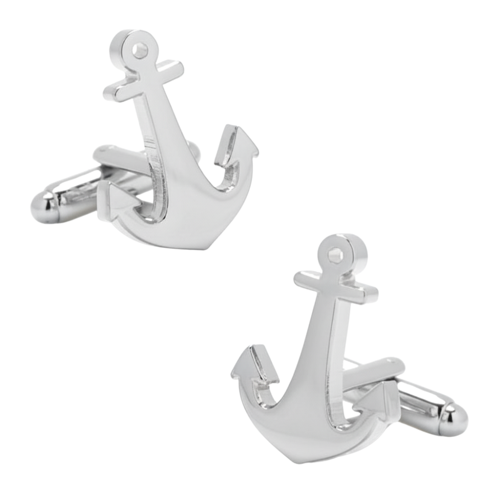 men’s dress shirt accessories

elegant anchor cuff links

unique cufflinks for him

yacht party accessories