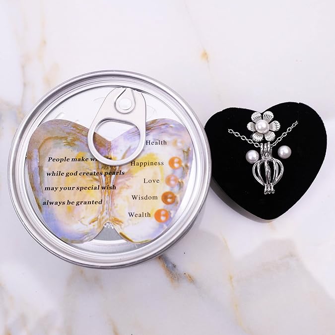 Bazinco Oyster Pearl Necklace Kit with Cage Pendant
oyster pearl necklace kit
pearl necklace kit
real oyster pearl necklace
pearl reveal necklace kit
oyster pearl gift set
surprise pearl necklace
real pearl necklace gift
oyster pearl pendant
pearl discovery kit
wish pearl necklace
pearl opening kit
pearl jewelry gift
pearl necklace for women
unique pearl necklace gift
romantic jewelry gift
custom pearl necklace