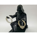 Bazinco Sci-Fi Warrior Desk Organizer – Personalized Pen Holder & Ring Display Stand