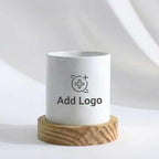 Custom Logo Planter for Office Desk | Personalised Corporate Gift Planter by Bazinco