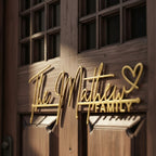 Bazinco name plates
personalized family metal name plate

family name plate for home

custom family name plate

personalized house name plate

stylish door name plate

metal name plate for home