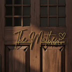 Bazinco name plates
personalized family metal name plate

family name plate for home

custom family name plate

personalized house name plate

stylish door name plate

metal name plate for home