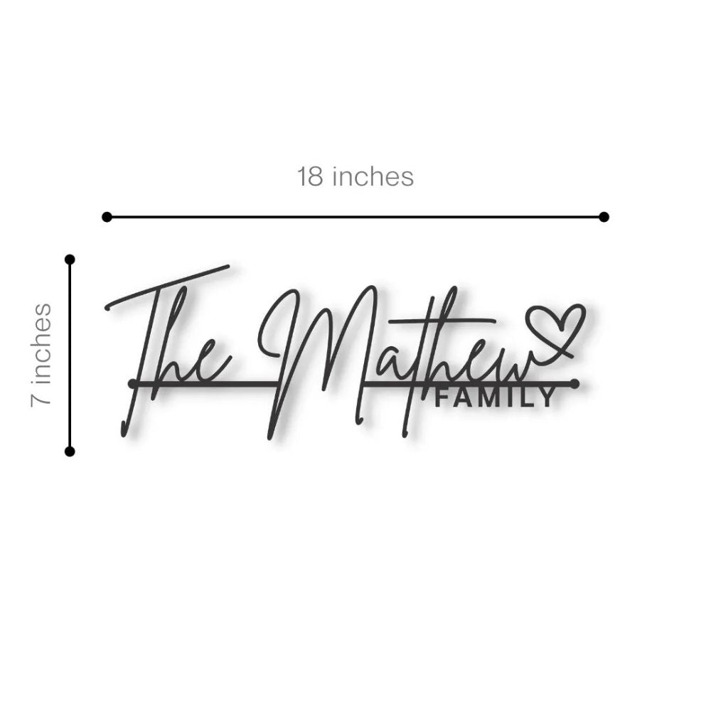 Bazinco name plates
personalized family metal name plate

family name plate for home

custom family name plate

personalized house name plate

stylish door name plate

metal name plate for home