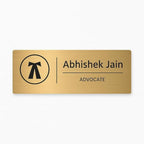 Bazinco name plates
lawyer name plate

advocate name plate

lawyer name plate for office

advocate name plate design

lawyer office name plate

custom lawyer name plate