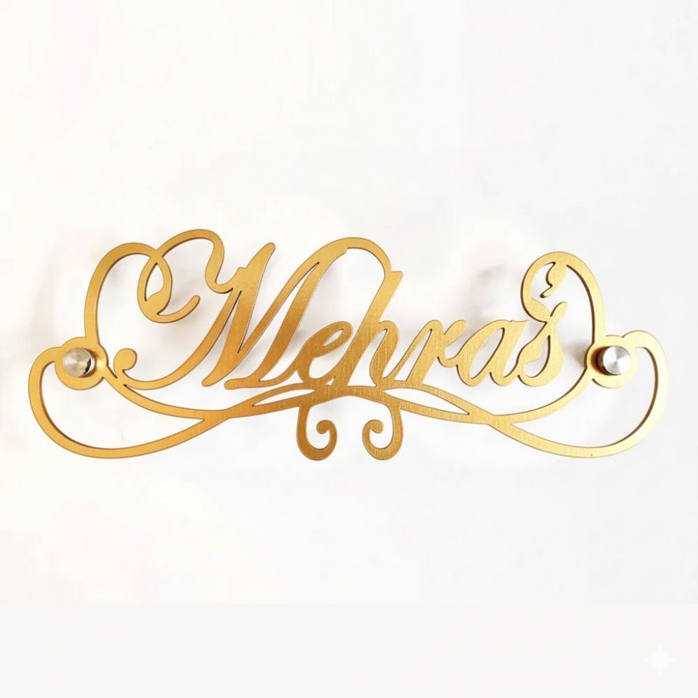 personalized metal name plate

custom metal name plate

metal door name plate

personalized door name plate

name plate for home entrance