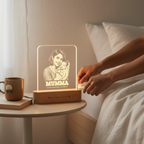 Bazinco photo led frame
personalized LED lamp for mom
custom LED lamp gift
LED lamp with photo
personalized night lamp for mom
mothers day LED gift
custom photo LED lamp
LED lamp with wooden base
personalized gift for mom
custom LED light gift
LED photo lamp India
night lamp for mother
personalized home decor lamp
custom photo light frame