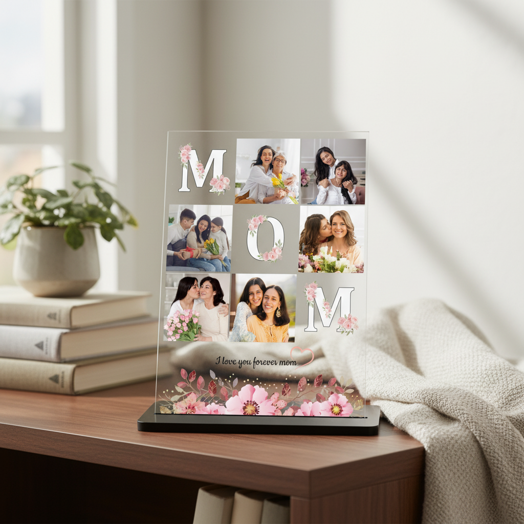 Bazinco photo frames
personalized photo frame for mom
custom photo frame for mother
mothers day personalized gift
personalized MOM photo frame
custom collage photo frame
photo frame gift for mom
personalized gift for mother
custom photo gift India
photo frame with message
personalized family photo frame
custom name photo frame
emotional gifts for mom