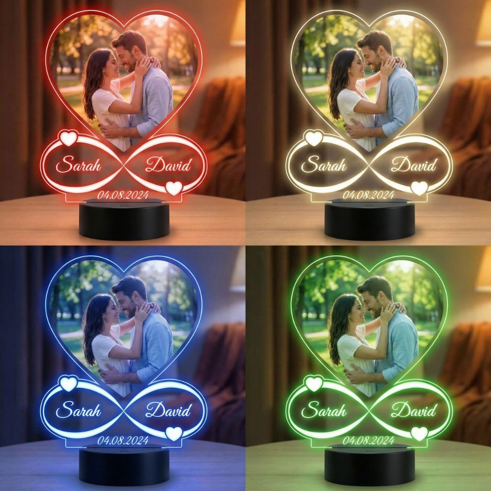 Bazinco romantic hearts lamp
custom LED lamp for couples
love hearts LED lamp