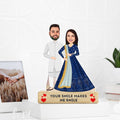 Bazinco wedding couple caricature
Personalised wedding couple caricature gift
Custom wedding gift for couple India
Unique personalised gift for newlyweds
Custom couple caricature figurine India
Indian wedding couple gift personalised
Anniversary gift for couple personalised
Personalised shaadi gift unique
Custom face caricature couple India
Valentine's Day personalised couple gift
Personalised newlywed gift India
Indian couple caricature in traditional dress



