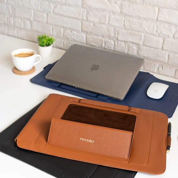 Bazinco Personalized Laptop Sleeve with Built-in Stand