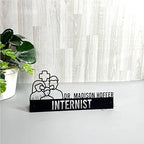 Bazinco Doctor Care Personalized Doctor Name Plate | Custom Physician Desk Name Board for Clinic