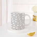 Bazinco Personalized Ceramic Coffee Mug – Upload Your Design Full Wrap Custom Photo Mug