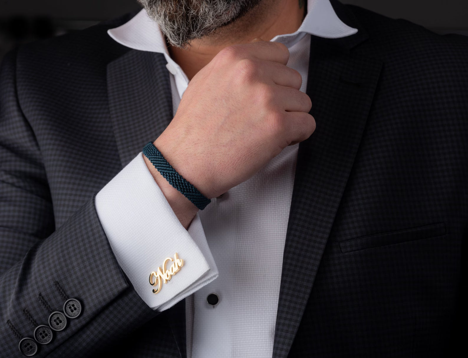 custom name cufflinks
