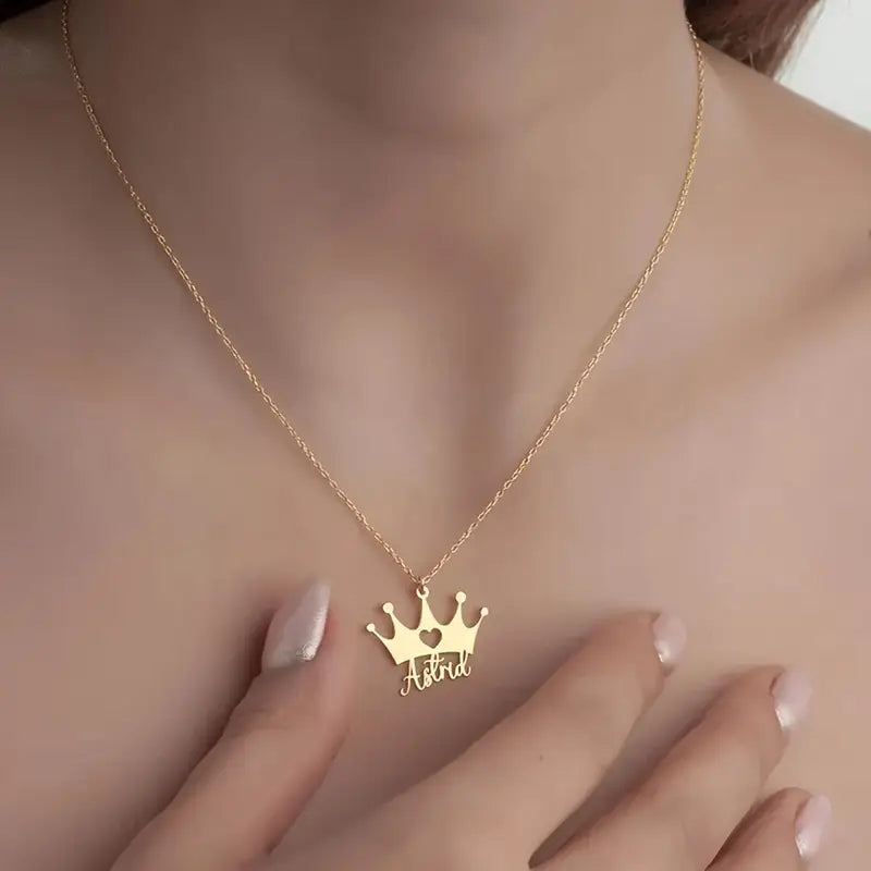 Bazinco Pendants

personalized crown pendant

custom crown pendant

crown name pendant

royal name pendant

personalized crown necklace

custom name pendant

crown pendant necklace

