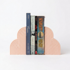 Bazinco Arch Design Bookends – Stylish Book Organizer for Bookshelves & Study Tables
