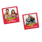 Personalized Photo Magnet for Fridge | Siblings Gift Magnet | Custom Picture Magnet by Bazinco
