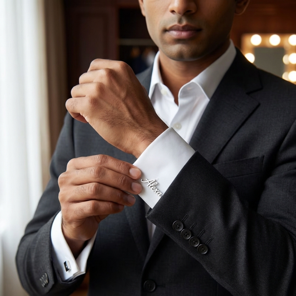 Bazinco Custom Signature Cufflinks