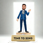 Bazinco caricatures
Personalised singer caricature gift
Custom caricature gift for singer
Music lover personalised gift
Unique gift for singers
Custom singer figurine
Personalised music gift India
Birthday gift for singer
Music teacher farewell gift
Custom face caricature gift
Personalised caricature figurine