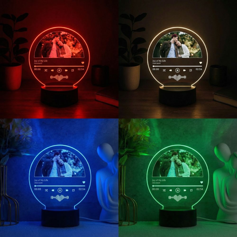 Bazinco decor
spotify code LED lamp
Personalised LED lamps
