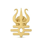 Stylish Trishul Lapel Pin for Men & Women | Bazinco Shiva Trident Brooch for Blazer Jacket & Ethnic Wear