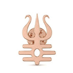 Stylish Trishul Lapel Pin for Men & Women | Bazinco Shiva Trident Brooch for Blazer Jacket & Ethnic Wear