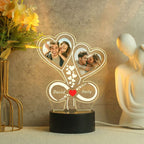personalised twin heart LED lamp

twin heart LED night light

romantic couple LED lamp

personalised couple lamp

custom twin hearts lamp