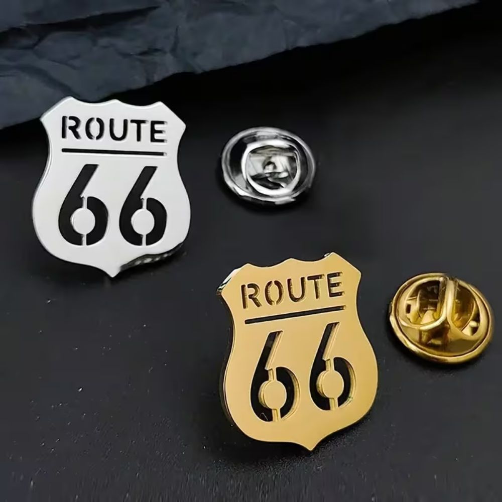 Bazinco Custom Name & Number Brooch – Personalised Name Number Brooch Pin