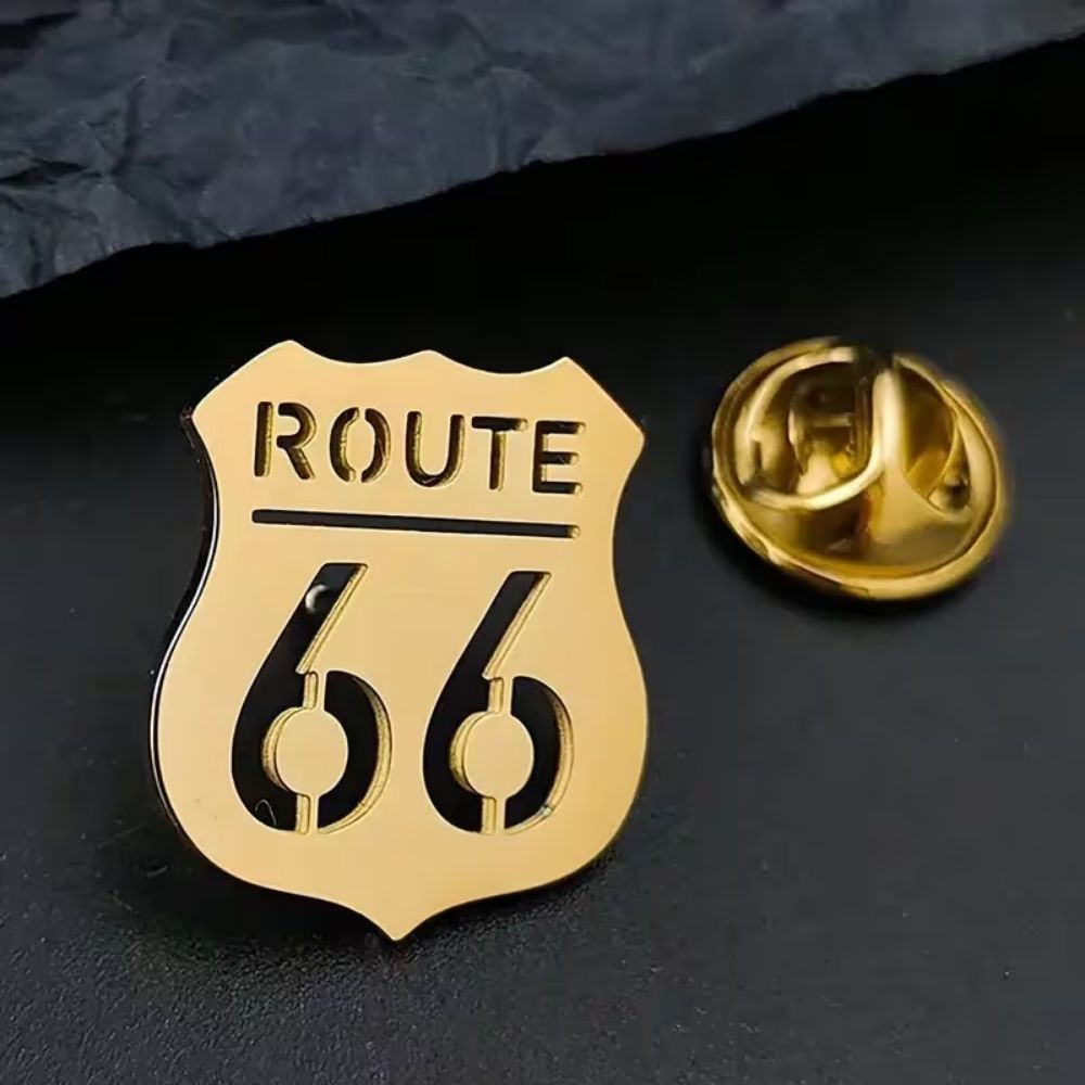 Bazinco Custom Name & Number Brooch – Personalised Name Number Brooch Pin