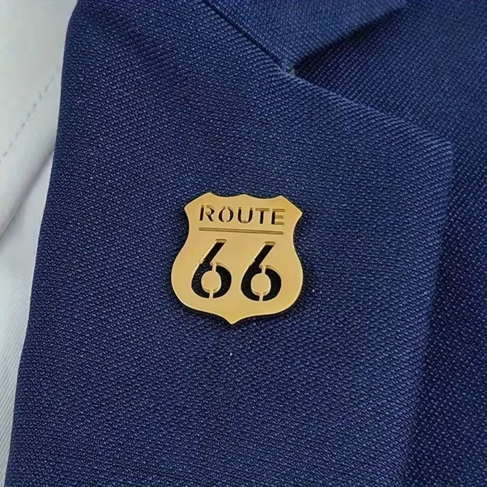 Bazinco Custom Name & Number Brooch – Personalised Name Number Brooch Pin