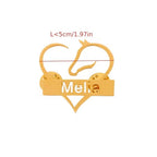 Bazinco Horse Design Custom Name Brooch – Personalised Horse Lover Brooch Pin