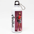 Bazinco Custom Photo Water Bottle with Name | Personalized Sipper Bottle for Kids, School & Travel