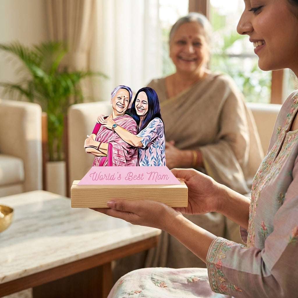 Bazinco caricatures
personalized caricature gift for mom
custom caricature for mother
mom daughter caricature gift
personalized cartoon photo gift
caricature gift India
custom caricature standee
funny personalized gifts for mom
unique mothers day gift
custom cartoon portrait gift
personalized gift for mother
caricature photo frame
custom illustration gift
personalized standee gift
emotional gift for mom
custom couple caricature
cartoon portrait gift India