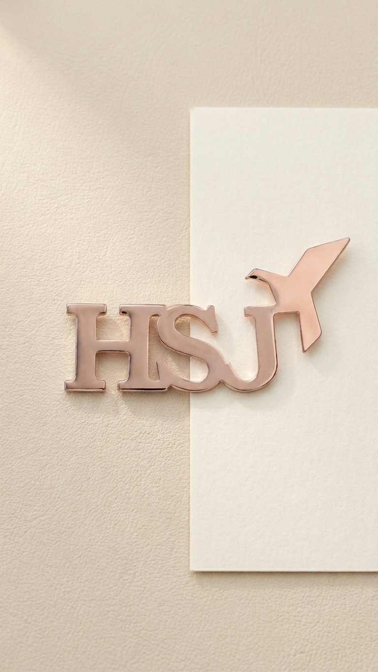 Bazinco Personalised Name Initial Brooch – Custom Letter Name Brooch